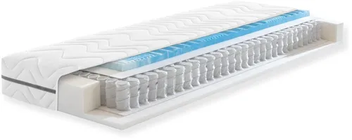 f.a.n. 7-Zonen-Gelart-Tonnentaschenfederkern-Matratze Solina Top T (H3/H4, 140 x 200 cm) - Schlafzimmer: 2-in-1 Wendematratze für optimalen Schlafkomfort, ideal für alle Schlafpositionen und einfache Anpassung an individuelle Bedürfnisse.