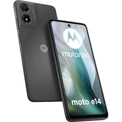 Motorola Moto E14 64GB/2GB RAM - Simlockfreies Smartphone - Simlockfreies Handy mit 64GB Speicher und zwei SIM-Karten-Slots, ideal für Vielreisende und duale Nutzung.