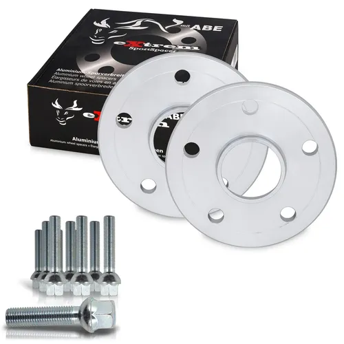 Spurverbreiterung Set 30mm für Skoda Rapid – inklusive Radschrauben - Erweitern Sie den Stand Ihres Skoda Rapid (NH) mit diesem Spurverbreiterungs-Set für mehr Stabilität. Inklusive Radschrauben und mit ABE für eine einfache Montage.