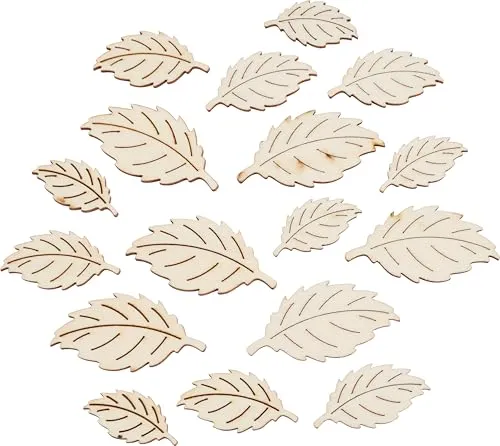 VBS Streuteile Blätter, 3-4,5 cm, 24 Stück, Streudekoration, ideal zum Basteln, Deko zum Streuen