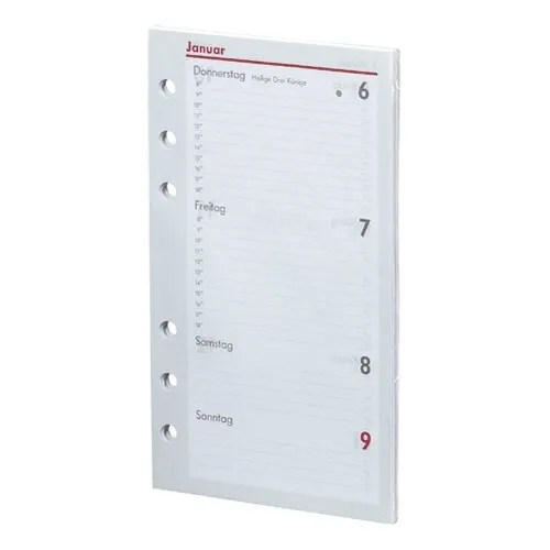 bsb Timeplaner Kalendarium 2026 1Woche=2Seiten A8 Mini 6,5x10,5cm 02-0195