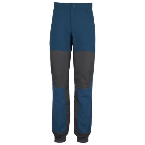 Vaude Kid's Caprea Antimos Pants - Trekkinghose für Kinder - Funktionelle Outdoorhose für Kinder in Größe 92, blau. Mit Stretch, Insektenschutz und UV-Schutz ideal für Wanderungen und Trekking. Perfekt für Mehrtagestouren!