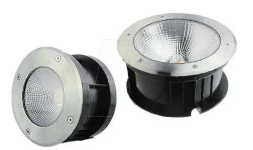 ENOVALITE LED Bodeneinbaustrahler 7W - Warmweiß und befahrbar bis 2t - Wegeleuchten mit warmweißem Licht, extrem langlebig (bis 50.000 Stunden) und robust (belastbar bis 2000kg) - ideal für Außenbereiche wie Terrassen und Auffahrten.