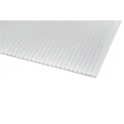Doppelstegplatten 16 mm Opal Weiß – Blueline Polycarbonat 980 x 2500