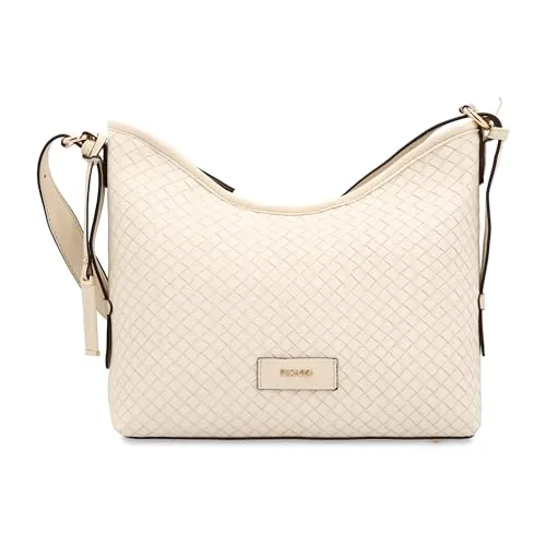 Picard PIASTRELLE Damen-Schultertasche - Stylische Schultertasche mit abnehmbarem Gurt, ideal für jedes Outfit. Aus recyceltem PU mit prägnanter Rautenoptik und praktischen Fächern für sichere Aufbewahrung.
