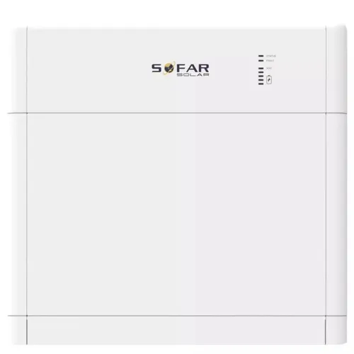 Sofar Solar BTS 5K Batteriespeicher SET mit Wechselrichter - Wechselrichter & Inverter: 5-20kWh Batteriespeicher mit WLAN-Anschluss und LED-Anzeige, ideal für Gewerbe und Heimnutzung.