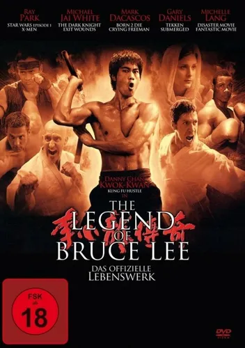 The Legend of Bruce Lee - Danny Chan, Gary Daniels, Mark Dacascos - DVD - FSK 18