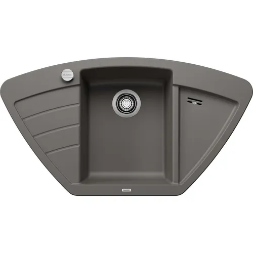 Blanco ZIA 9 E (527394) Spüle - Moderne Einbauspüle aus Edelstahl, langlebig und pflegeleicht, perfekt für Ihre Küche.