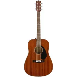 Fender CD-60S Dreadnought Akustikgitarre - Hochwertige Gitarren mit Mahagoni-Korpus und Walnussgriffbrett, inklusive kostenloser virtueller Kurse auf Fender Play für alle Spielstärken.