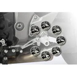 LSL Fußstützen Gelenkkits 8-fach verstellbar für Yamaha MT-07 - Fußrasten & Zubehör - 8-fach verstellbare Gelenkkits für optimale Fußpositionierung, ideal für Racer und Tourer. CNC-gefräst für höchste Qualität und Anpassungsfähigkeit.