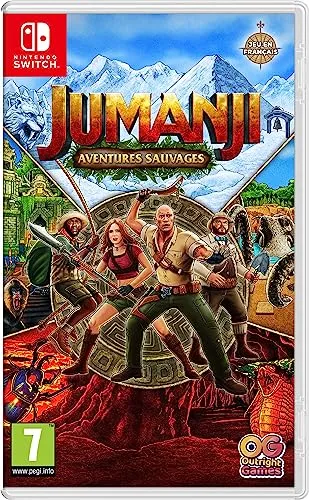 Jumanji Wild Adventures für Nintendo Switch - Erlebe aufregende Abenteuer im Dschungel mit Jumanji Wild Adventures für Nintendo Switch. Spannender Spielspaß für die ganze Familie!