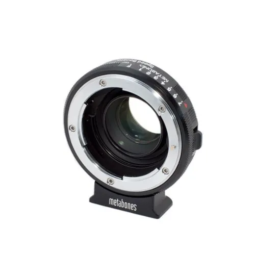 Metabones Speedbooster Nikon G/BMPCC MB_SPNFG-BMPCC-BM1 - Adapter & Konverter für Objektive, 0.58x Speedbooster, der die Lichtstärke erhöht und den Crop-Faktor reduziert - ideal für kreative Filmemacher.