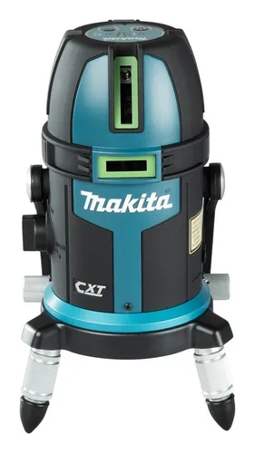 Makita Multilinienlaser selbstnivellierend 10m - Messgeräte: Akku-Multilinienlaser mit 3 Helligkeitsstufen, IP54-Schutz und einer Laufzeit von bis zu 40 Stunden – ideal für präzise Arbeiten.
