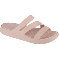 Crocs Sandale Getaway Strappy - Leichte und flexible Badeschuhe für Damen - Badeschuhe mit Free Feel Technology für nahtlosen Komfort und optimale Bewegungsfreiheit. Ideal für jeden Anlass, kaum spürbar und stylish!