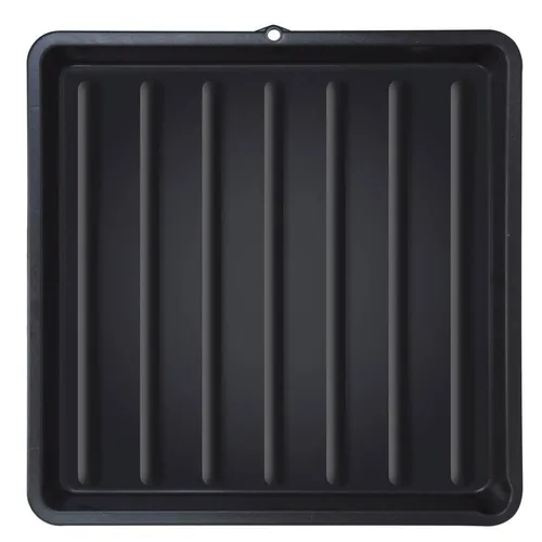 Grillrost-Reinigungswanne Kunststoff 67x67x6cm - Grillzubehör mit antihaftbeschichteter, rostbeständiger Oberfläche für mühelose Reinigung. Geschirrspülmaschinenfest und wiederverwendbar – ideal für BBQ-Liebhaber!
