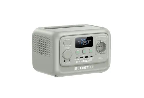 BLUETTI Elite 30 V2 Tragbare Powerstation 288Wh 600W - Tragbare Powerstation für Heim und Wohnmobil, ideal für Notstrom und Outdoor-Aktivitäten. Leichtgewichtig, geräuscharm und mit umfangreichem Überspannungsschutz.