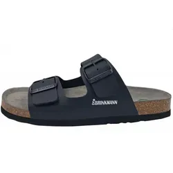 Dr. Brinkmann Herren Pantoletten Schwarz, Größe 45 EU - Clogs & Pantoletten für Herren, komfortable Passform und rutschfeste Sohle für sicheren Halt im Alltag.