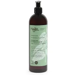 Najel Shampoo voor Vet Haar (500 ml) - Shampoo für fettiges Haar, reinigt sanft und reguliert die Talgproduktion für frisches, volles Haar.