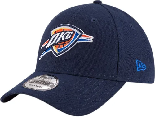 New Era Oklahoma City Thunder 9Forty Adjustable Cap - Sportfan Neuartige Kopfbedeckungen, vollständig verstellbar mit Team-Emblem in den Oklahoma Thunder Farben, ideal für jeden Fan.