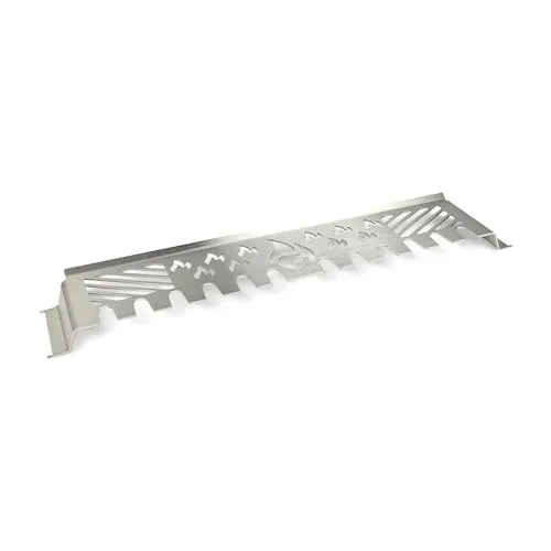 Grillrost.com Das Original Edelstahl Multistation - Premium Warmhalterost für Napoleon Grills, inklusive Drumstick Halterung für perfekt gegrillte Hähnchenkeulen. Hergestellt aus 3mm starkem, rostfreiem Edelstahl in Deutschland.