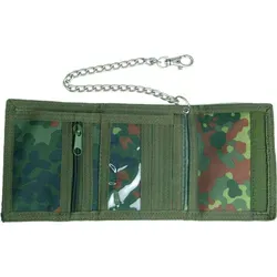 Mil-Tec Geldbörse mit Sicherheitskette, flecktarn