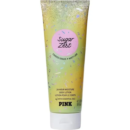 Victoria's Secret Sugar Zest Körperlotion 236 ml - Luxuriöse Körperlotion mit feuchtigkeitsspendenden Eigenschaften, die Ihrer Haut ein zartes Gefühl verleiht. Ideal für tägliche Pflege und ein verwöhnendes Erlebnis.