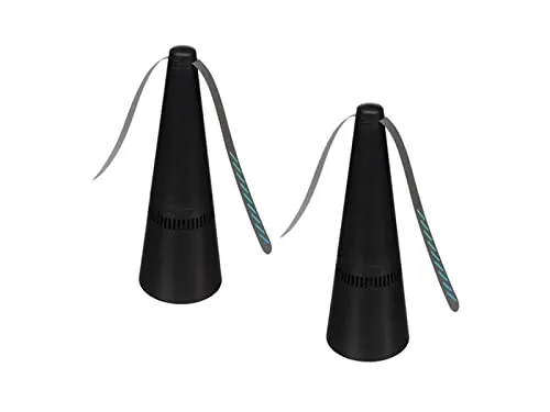 2er Set USB Fliegenwedler für den Tisch – Fliegenvertreiber Ventilator - Fliegenabwehr leicht gemacht! Der kabellose Fliegenwedler im 2er SET vertreibt Fliegen und Wespen mit Lichtbrechung und ist ideal für Garten, Balkon oder Picknick.