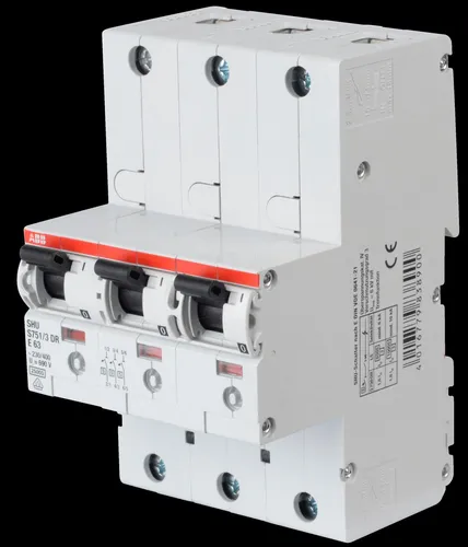 ABB 2CDH781001R2632 S751 3DR-E63 - 3-poliger Hauptleitungsschutzschalter, selektiv und laienbedienbar für höchste Anlagenverfügbarkeit