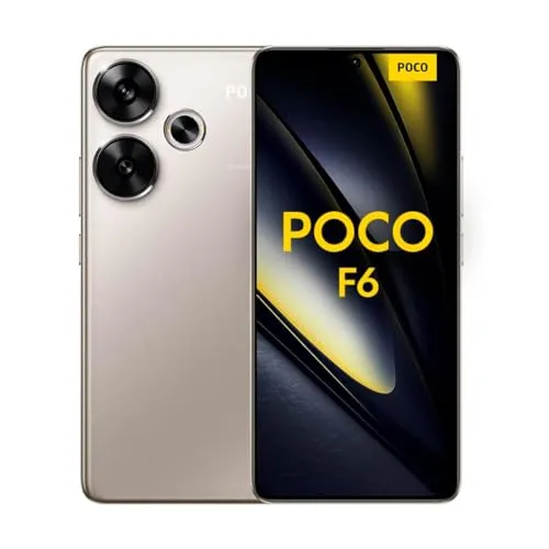Xiaomi POCO F6 5G Smartphone 512GB/12GB RAM - Handys & Smartphones mit beeindruckendem 6,67'' AMOLED-Display, 50 MP Kamera und 5000 mAh Akku für langanhaltenden Spaß ohne Vertrag.