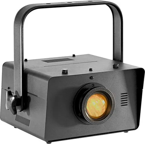 EUROLITE LED EVO-120 QCL Multi-Effekt Projektor - Vielseitiger Multi-Effekt Projektor mit magnetisch austauschbaren Effekträdern, ideal für kreative Lichtgestaltungen. Lieferumfang: 2 Strukturräder, 1 Animationsrad und 1 Goborad mit 5 Darstellungen.