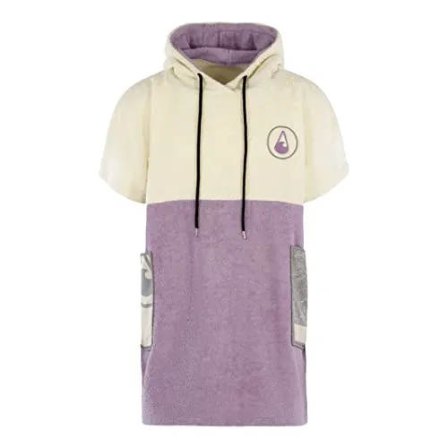 WAVE HAWAII AIRLITE PENICHE Poncho 2025 - Poncho aus 95% Baumwolle, klimaregulierend für jeden Wettertyp, pflegeleicht und ideal nach dem Duschen oder beim Wassersport, mit geräumigen Taschen und stylischem Design.