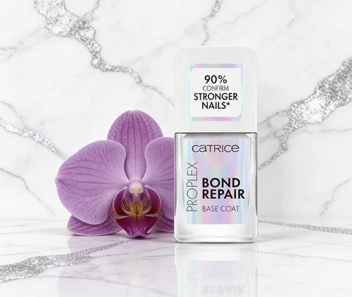 Catrice ProPlex Bond Repair Nagellack 10,5 ml - Unterlack für Damen, stärkt und härtet die Nägel, sorgt für ein gepflegtes Aussehen und langanhaltende, glänzende Farbe wie nach dem Nagelstudio.