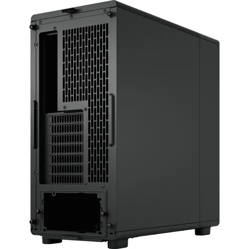 Fractal Design Epoch Black Solid - Hochwertiges Gaming-PC-Gehäuse mit Mesh-Frontpanel - PC-Gehäuse mit modernem Design und drei leistungsstarken Momentum 12-Lüftern für optimale Kühlung. Unterstützt ATX/mATX/ITX-Formate und bietet viel Platz für GPUs bis 372 mm.