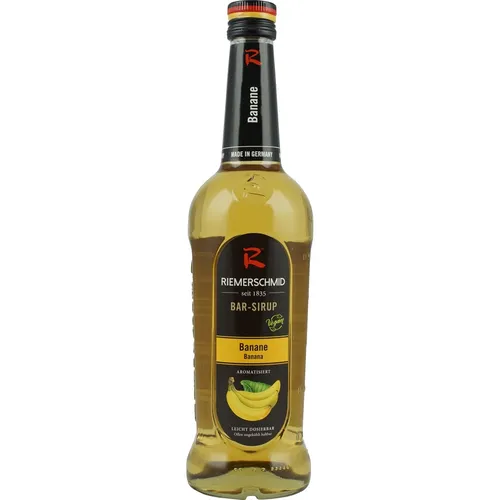 Riemerschmid Banana (Bananen) Bar Sirup 0,7 Liter