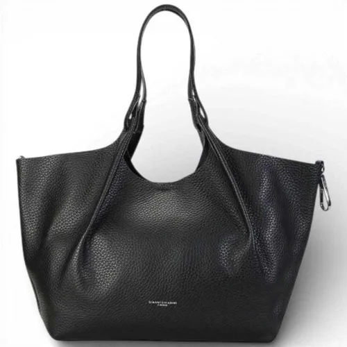 GIANNI CHIARINI Tasche Dua – Elegante Handtasche aus schwarzem Leder - Stilvolle Handtasche für Damen mit klassischem Design, ideal für jeden Anlass. Hochwertiges Leder sorgt für Langlebigkeit und zeitlose Eleganz.