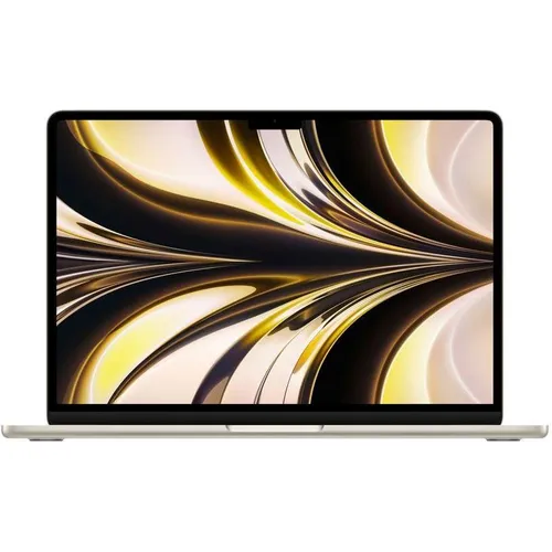 Apple MacBook Air (2022) M2 - 13,6 Zoll, 16GB RAM, 256GB, Gold, extrem leicht und bis zu 18 Stunden Akkulaufzeit