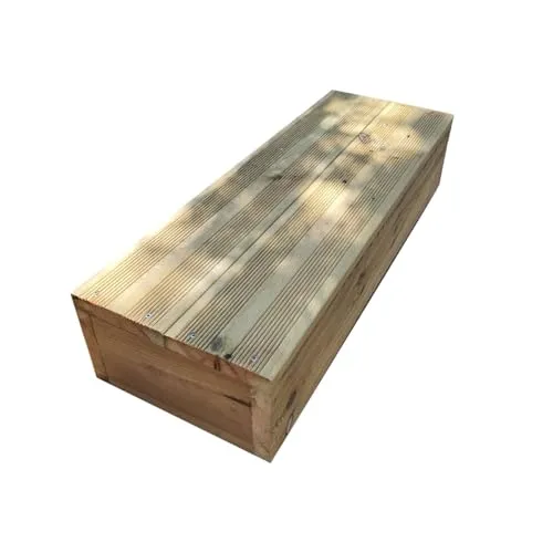 Vinuovo Stufenleiter aus Holz – Stapelbare Gartentreppe - Stufenleiter aus Holz, ideal für Ihre individuelle Gartentreppe. Wählen Sie zwischen glatter oder gerillter Oberfläche. Flexibel in Breite und Länge, perfekt anpassbar für Ihre Projekte.