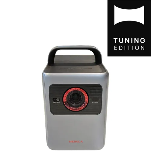ANKER Nebula Cosmos Laser 4K SE - Hochauflösender Smart Beamer - Beamer mit 1800 ANSI Lumen, UHD 4K Auflösung und Google TV. Ideal für Heimkino mit Dolby Audio und Zugriff auf Streaming-Apps.