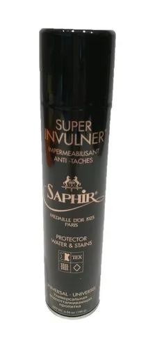 Saphir Medaille D'Or Super Invulner - 300ml - Schuhpflege mit optimalem Schutz, pflegt Leder mit Jojobaöl und Weizenproteinen, schützt vor Wasser und Schmutz ohne Silikone.