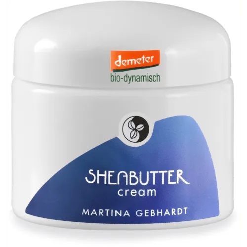 Martina Gebhardt Sheabutter Cream 50ml - Hochwertige Lotion für empfindliche Haut, mit sorgfältig ausgewählten Inhaltsstoffen, die die Feuchtigkeit bewahren und die Haut geschmeidig halten.