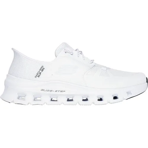 Skechers Adult Glide-Step PRO - weiß Gr. 41 - Herren-Sneaker mit innovativer Glide-Step Dämpfung für maximalen Komfort und Unterstützung bei jedem Schritt.