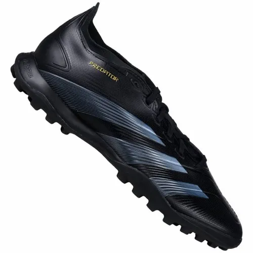 adidas Predator League TF Herren Fußballschuhe IF6377 - Hochwertige Multinocken Fußballschuhe von adidas, ausgestattet mit innovativen Strikescale-Finnen für präzise Ballkontrolle und optimalen Tragekomfort. Ideal für den Einsatz auf Kunstrasen.
