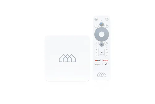 AB-COM Homatics Box R Lite 4K Smart TV Media Player - Media-Streaming-Client mit Android 11 und integrierter Chromecast-Funktion für hohe Qualität beim Streamen von Inhalten direkt auf Ihren Fernseher.