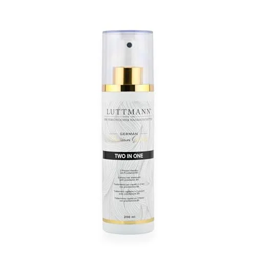 Two In One Spray – 2 Phasen Leave-In Sprüh-Haarkur mit Provitamin B5 für Extensions, Perücken, Haarteile und sämtliche Haarverlängerungen – German Premium Quality - Made in Germany (200 ml)