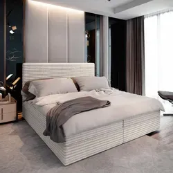 Masseno Boxspringbett PISA 180x200 cm – Elegantes Komplett-Set mit Bonell Matratze und Topper - Kontinentalbett mit geräumigem Bettkasten für optimale Aufbewahrung und ergonomischem Schlafkomfort dank Bonell-Matratze. Stilvolles Design in Creme passt perfekt in jedes Schlafzimmer.