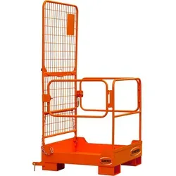 Schefer Arbeitsbühne AB Premium - sicher und stabil - Robuste Arbeitsbühne für zwei Personen, ausgestattet mit rutschfestem Boden und Sicherheitsmechanismen. Ideal für Montagearbeiten, platzsparend und leicht zu demontieren.