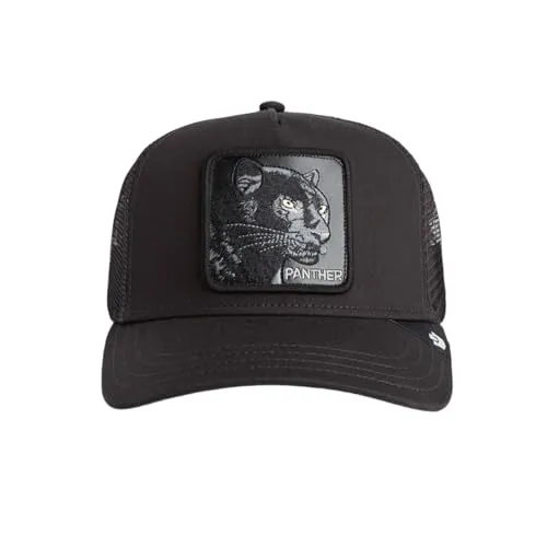 GOORIN Unisex Trucker Cap - Panther Patch Kappe - Caps & Hüte mit atmungsaktivem Mesheinsatz und individuell einstellbarem Snapback-Verschluss für optimalen Tragekomfort.