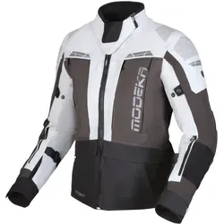 Modeka HYDRON LADY Motorradjacke CE AA Tactel B-Protect - Wasserdichte Motorradjacke für alle Jahreszeiten, CE-zertifiziert und ideal für Touring-Fahrten, bietet optimalen Schutz und Komfort.