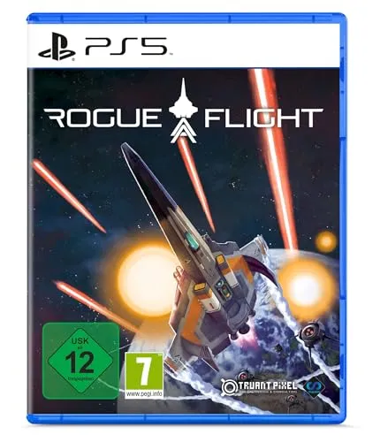 Rogue Flight - PS5 - Spiele für PlayStation 5 mit retro-inspiriertem Design, einzigartigen Umgebungen und einem verzweigten Storypfad für spannende Arcade-Action.