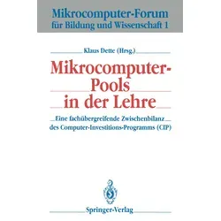 Mikrocomputer-Pools in der Lehre / Springer Berlin Heidelberg / Taschenbuch